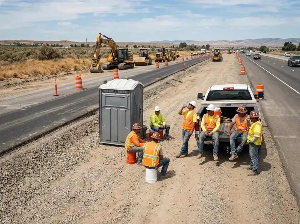 highway-road-construction-crew-007 — frequently asked questions, Porta Potty and Restroom Rentals in Star City, AR